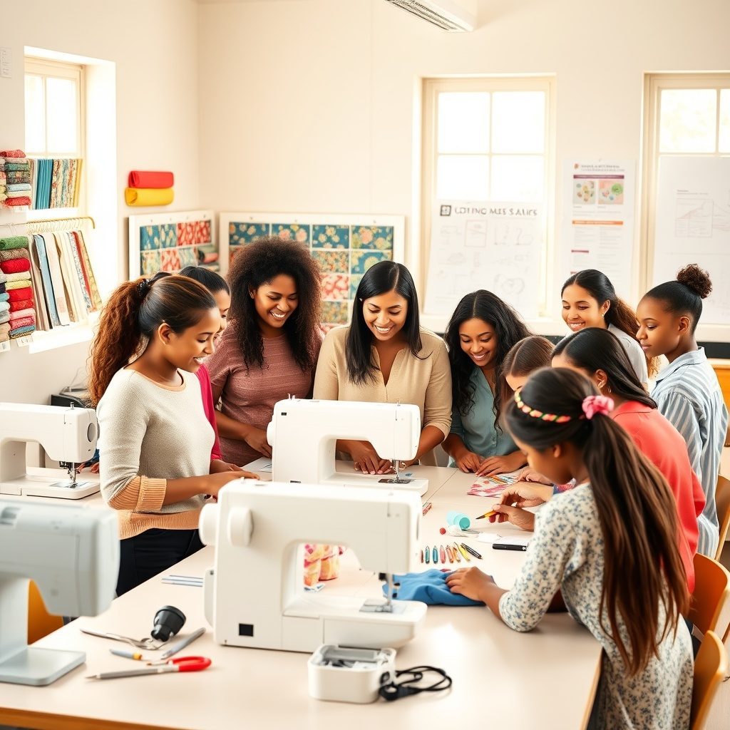 Sewclass sewing workshop