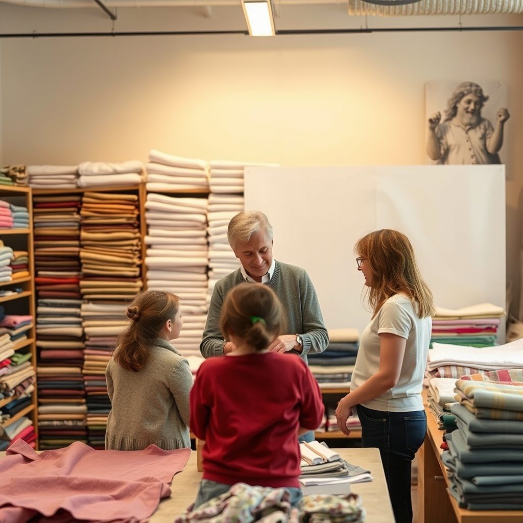 Fabric selection workshop