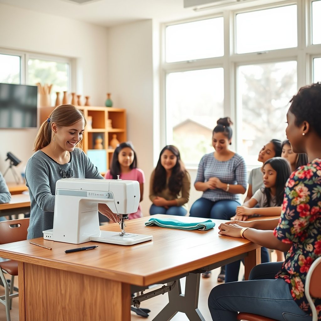 Beginner Sewing Machine Class
